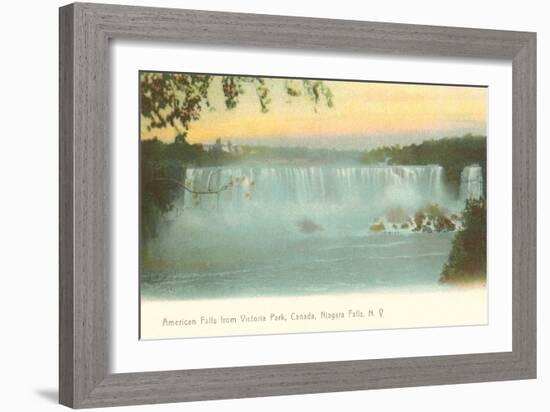 American Falls, Niagara Falls, New York-null-Framed Art Print