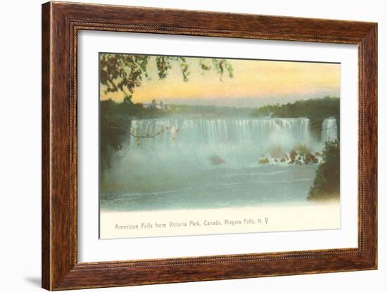 American Falls, Niagara Falls, New York-null-Framed Art Print