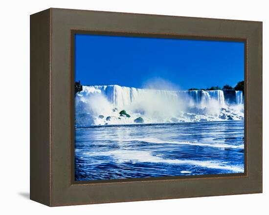 American Falls, Niagara River, New York State, USA-null-Framed Premier Image Canvas