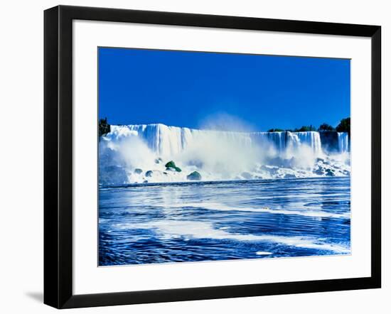 American Falls, Niagara River, New York State, USA-null-Framed Photographic Print