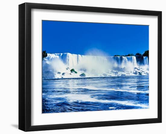 American Falls, Niagara River, New York State, USA-null-Framed Photographic Print