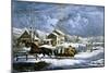 American Farm Scenes No. 4:-Currier & Ives-Mounted Giclee Print