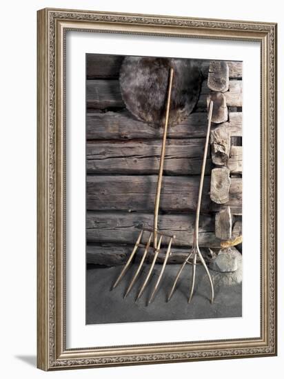 American Farm Tools-null-Framed Giclee Print