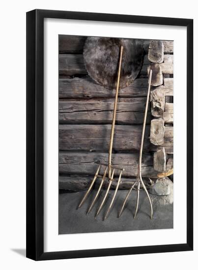 American Farm Tools-null-Framed Giclee Print