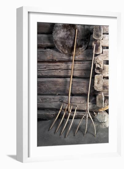 American Farm Tools-null-Framed Giclee Print