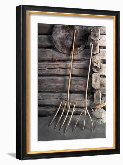 American Farm Tools-null-Framed Giclee Print