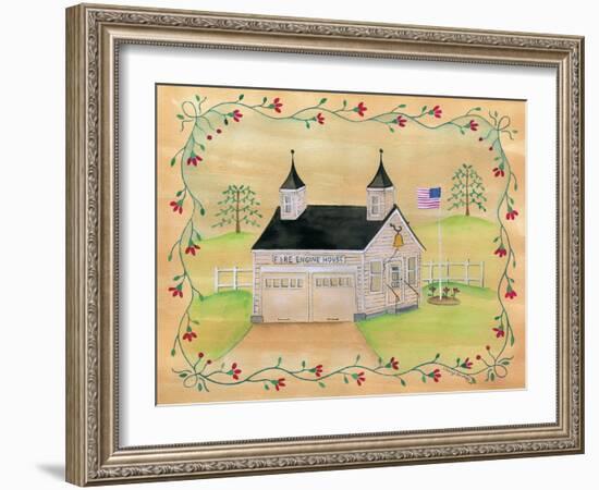 American Firehouse-Cheryl Bartley-Framed Giclee Print