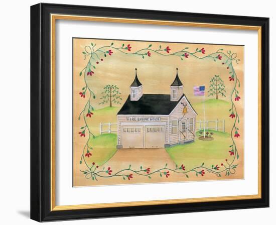 American Firehouse-Cheryl Bartley-Framed Giclee Print