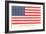 American Flag and Mottoes-null-Framed Art Print