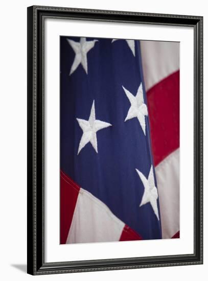 American Flag, Bellevue, Washington, USA-Merrill Images-Framed Photographic Print