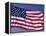 American Flag Blowing in the Wind-Joseph Sohm-Framed Premier Image Canvas