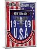 American Flag Eagle Man T Shirt Graphic Design-emeget-Mounted Art Print