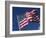 American Flag Flaps in Wind, Cle Elum, Washington, USA-Nancy & Steve Ross-Framed Photographic Print