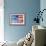 American Flag Graffiti-Sabine Jacobs-Framed Photographic Print displayed on a wall