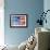 American Flag Graffiti-Sabine Jacobs-Framed Photographic Print displayed on a wall