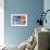 American Flag Graffiti-Sabine Jacobs-Framed Photographic Print displayed on a wall