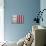 American Flag Hung from Wooden Garage in Bershires, NY-null-Photo displayed on a wall