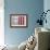 American Flag Hung from Wooden Garage in Bershires, NY-null-Framed Photo displayed on a wall