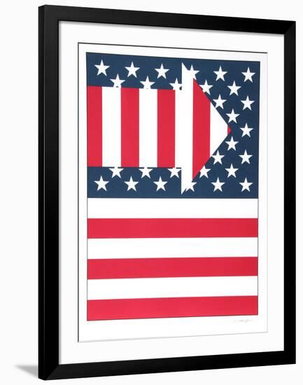 American Flag III-Paul von Ringelheim-Framed Limited Edition