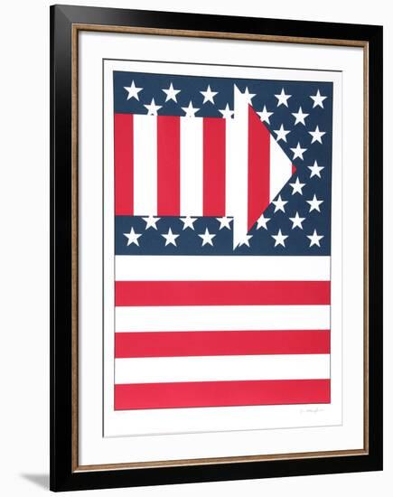 American Flag III-Paul von Ringelheim-Framed Limited Edition