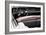 American Flag in Convertible-null-Framed Photo