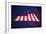 American Flag in Grand Central Station NYC-null-Framed Photo