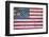 American Flag on Wood, Maine-Joseph Sohm-Framed Photographic Print