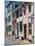 American Flag on Wooden Buildings on a Street in Annapolis, Maryland, USA-Hodson Jonathan-Mounted Photographic Print