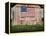 American flag painted on barn-Owaki-Framed Premier Image Canvas