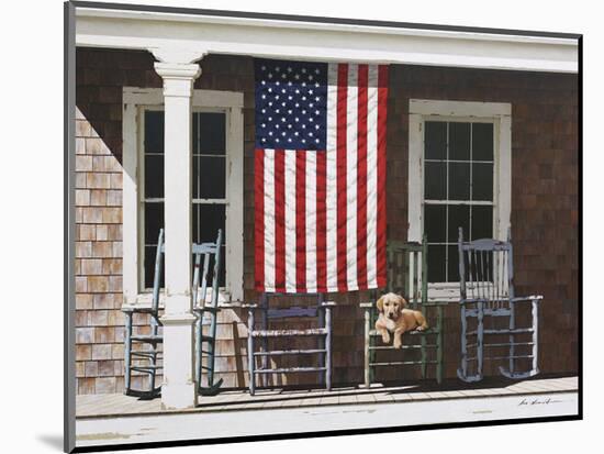 American Flag-Zhen-Huan Lu-Mounted Art Print