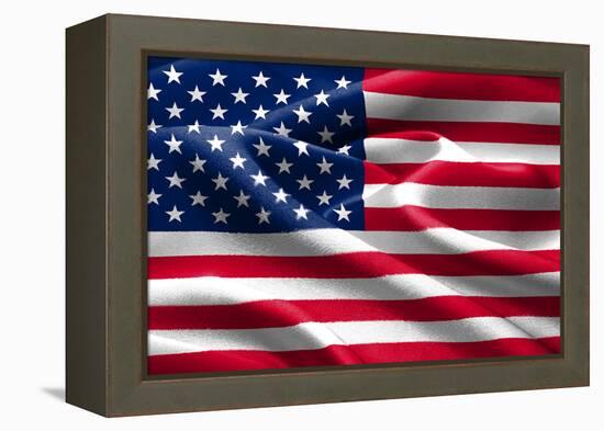 American Flag.-Xtremer-Framed Premier Image Canvas