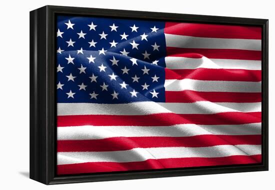 American Flag.-Xtremer-Framed Premier Image Canvas