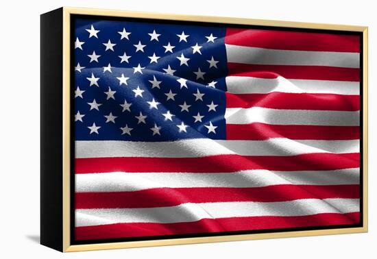 American Flag.-Xtremer-Framed Premier Image Canvas