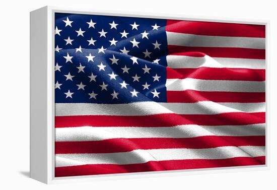 American Flag.-Xtremer-Framed Premier Image Canvas