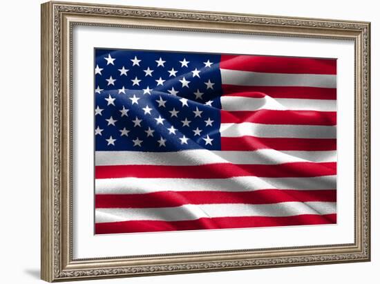 American Flag.-Xtremer-Framed Photographic Print