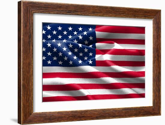 American Flag.-Xtremer-Framed Photographic Print