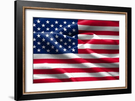 American Flag.-Xtremer-Framed Photographic Print