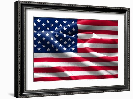 American Flag.-Xtremer-Framed Photographic Print