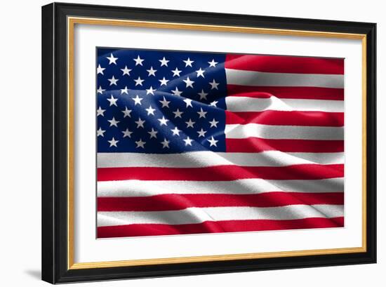 American Flag.-Xtremer-Framed Photographic Print