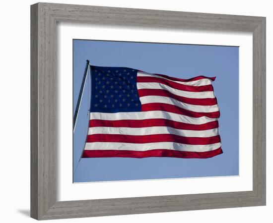 American Flag-null-Framed Photographic Print