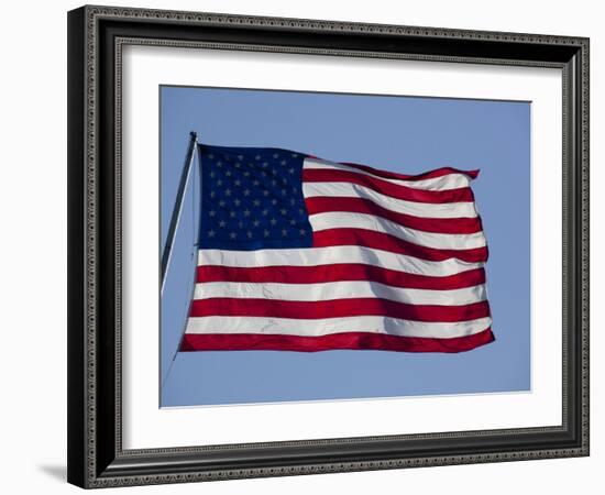 American Flag-null-Framed Photographic Print