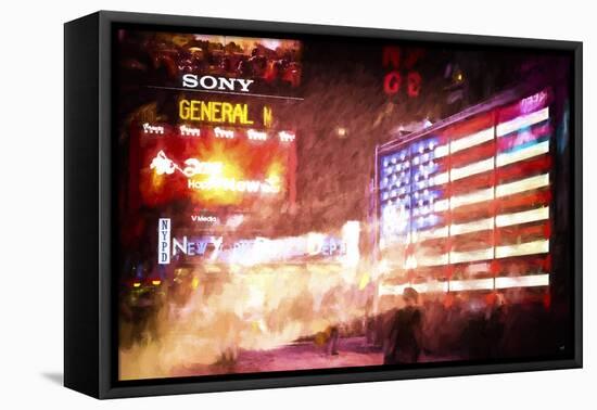 American Flag-Philippe Hugonnard-Framed Premier Image Canvas