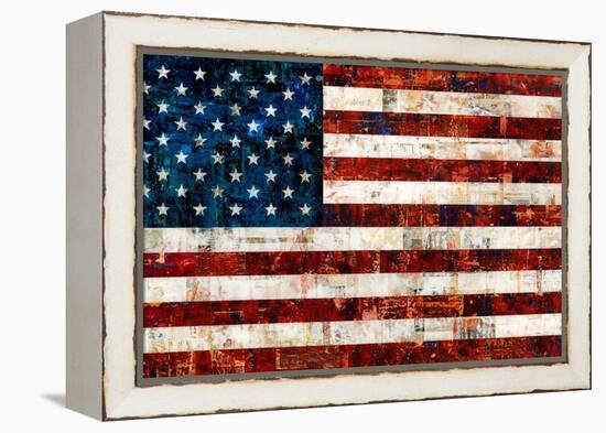 American Flag-Stella Bradley-Framed Premier Image Canvas