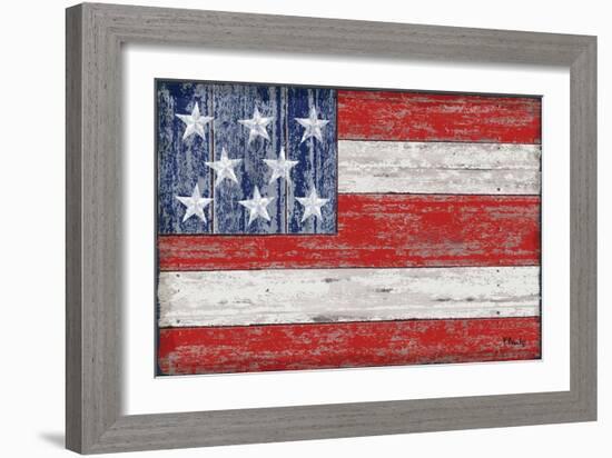 American Flag-Paul Brent-Framed Art Print