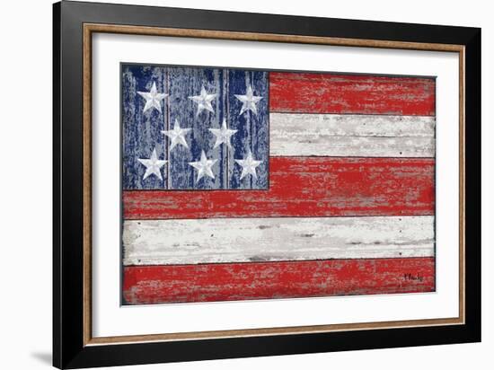 American Flag-Paul Brent-Framed Art Print