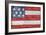 American Flag-Paul Brent-Framed Art Print