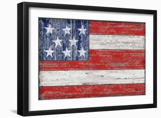 American Flag-Paul Brent-Framed Art Print