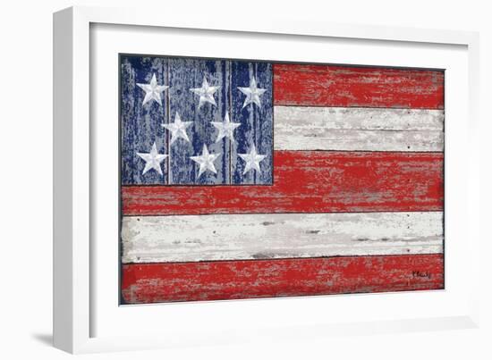 American Flag-Paul Brent-Framed Art Print