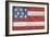 American Flag-Paul Brent-Framed Art Print