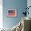 American Flag-Elizabeth Medley-Framed Art Print displayed on a wall